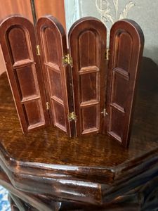 Miniature Wooden Room Divider