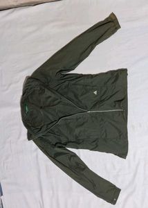 Olive Green Running Jacket/Gym Wear