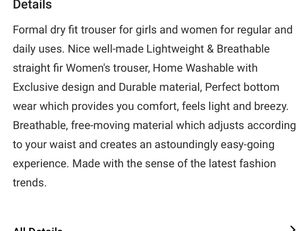Cream Trouser