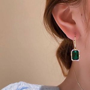 Emerald Green Earrings