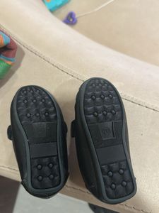 Ket Imports Black Loafers Boy Shoes 9-12 Months