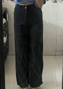 Striped Wide Leg Trousers