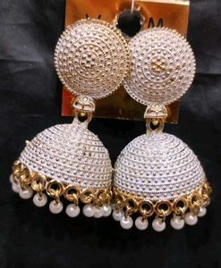 Jhumka Earrings - Set of Two