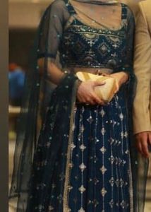 Elegant Blue Lehenga Choli Set
