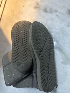 Cozy Gray Boots For Winters