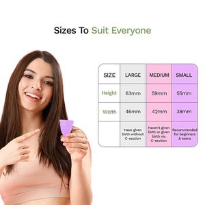 Unused - Reusable Menstrual Cup (Size - Small)