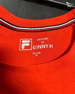 Fila Orange Sports Dress