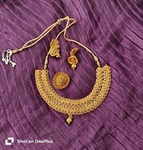 Gold Plated Necklace Set