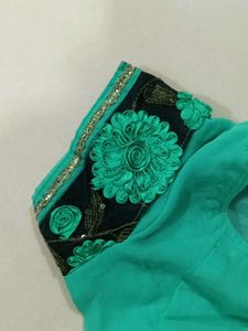 Mint Green Blouse