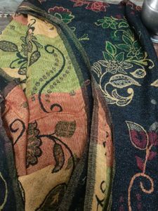 Floral Pattern Shawl for winter ☃️❄️