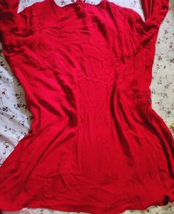 Dark Red Max top/tunic