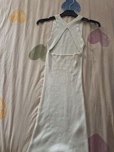 Cream Bodycon Dress
