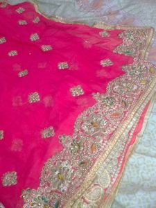 Elegant Pink Saree