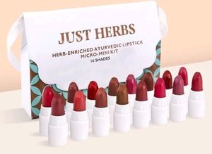 Just Herbs 16 Micro Mini Lipstick Set