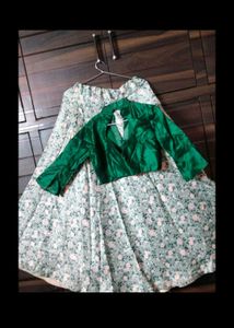 Lehenga With Stitch Blouse