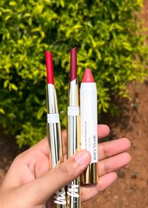 Myglamm Combo Pick Any 3 Lipsticks Free Sheetmask