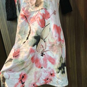 Floral Lace Detail Dress