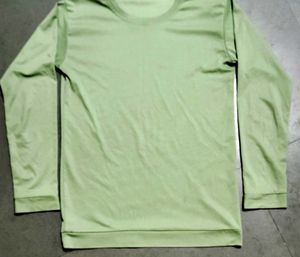 Lime Green Long Sleeve Tee shirt