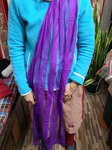 Elegant Purple Dupatta