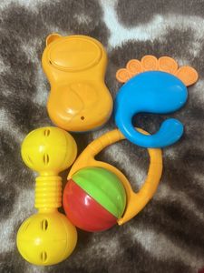 Baby Rattles And Toy Phone