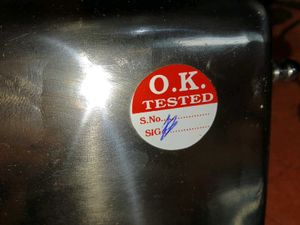 Induflame Stainless Steel Gas Stove