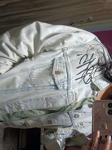 Custom Painted Denim Jacket