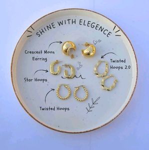 Get 2 Antiturnish Earrings For 400/-