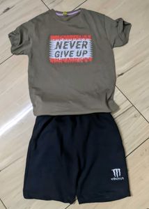 T-Shirt & Shorts Set for low price✨