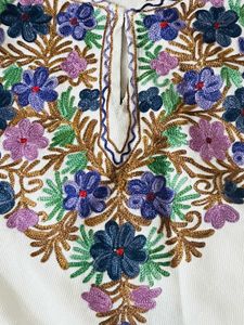 Embroidered Ethnic Punco