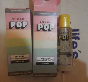 Sugar Pop Micellar Cleansing Water 💧 ✨️