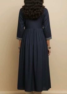 Elegant Navy Blue Kurta