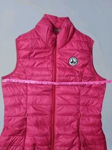 Stylish Pink Lightweight Ladies Parka Jacket