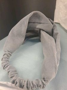 Gray Twisted Headband