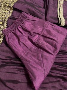 Libas Elegant Purple Anarkali Suit