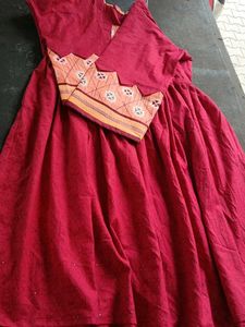 New Western Frock Good Quality Cotton Fabric