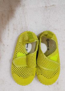 Cute Green Baby Shoes