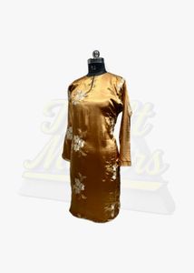 Gold Floral Kurta