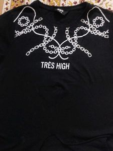 Black Graphic Tee