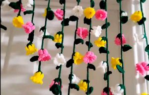 Floral Door Hanging