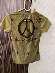 Olive Color T-shirt