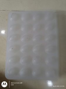 XML Eggs Tray Plastic Storage Organizer Box