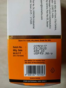 Dr. Sheth&#39;s Kesar Sunscreen