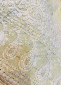 Yellow Embroidered Dress