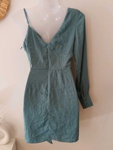 Lulus Stylish One Shoulder Wrap Dress