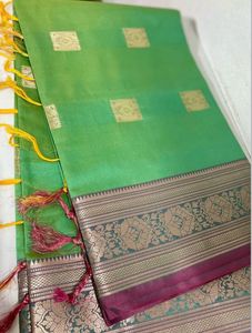 Elegant Green Saree