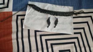 New black diamond necklace