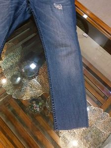 Ribbed Sparkle Jeans