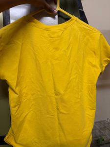 Yellow Crop Top