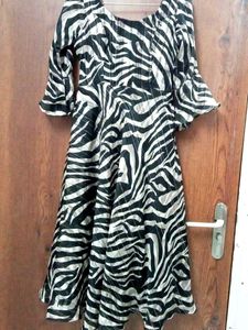 Zebra Print Dress