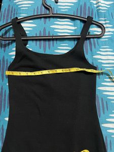 Black Bodycon Dress-S